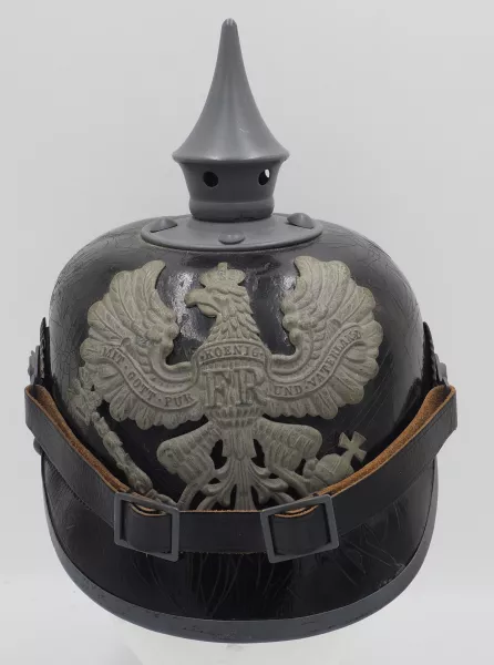 Prussian 173rd Infantry Regiment Marked Enlisted Pickelhaube Visuel 1 principal